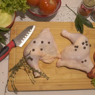 Pierna Pernil de Pollo con rabadilla x libra