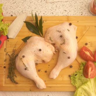 Pernil de Pollo Marinado sin rabadilla x libra