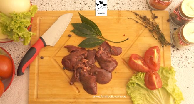 Higados de pollo x libra